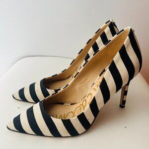 Sam Edelman | Shoes | Hazel Women’s Black and Off White Heels (Size : 6M)